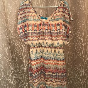 Aztec print dress 💕